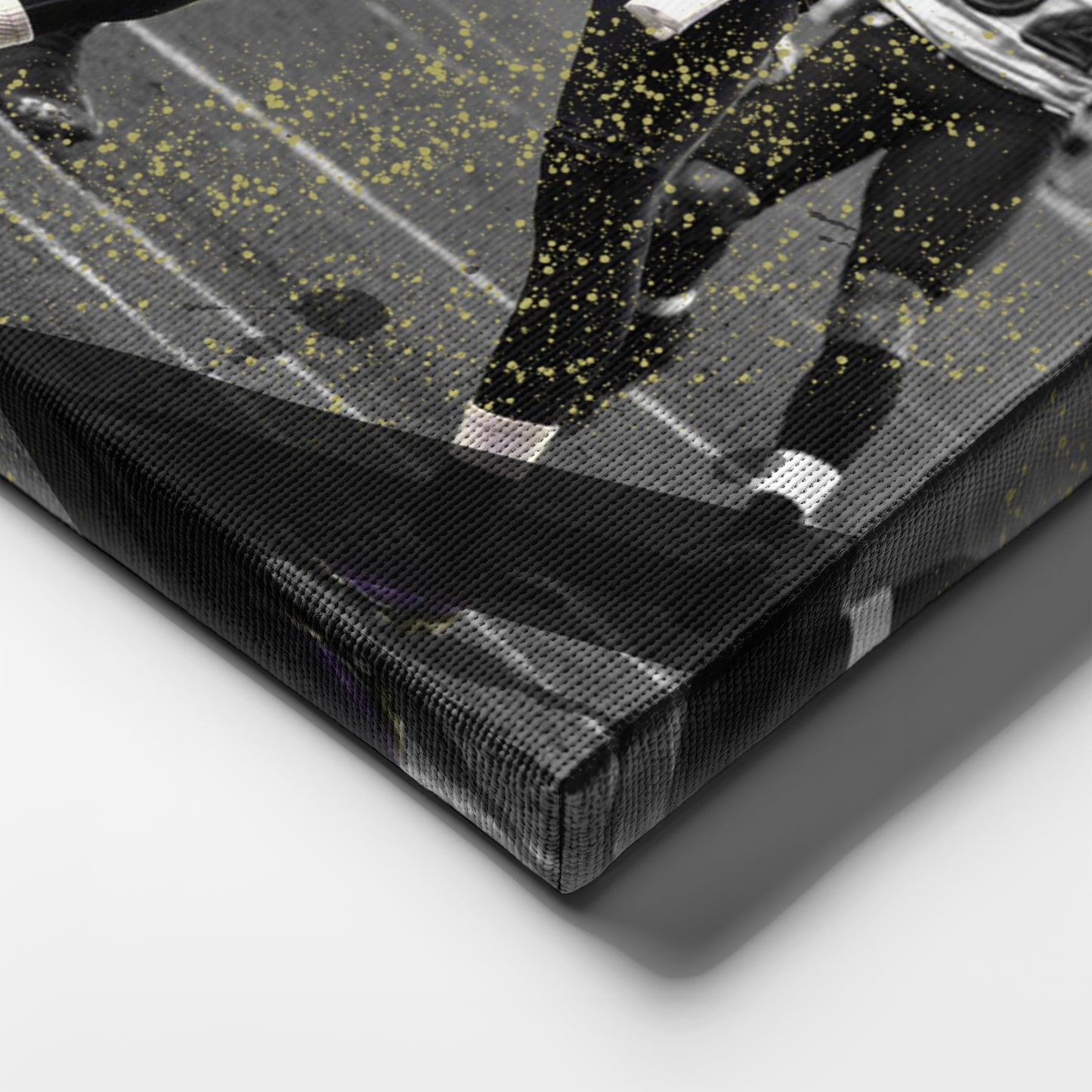 The Mile High Miracle Canvas Art - NFL Ravens vs. Broncos Wall Decor