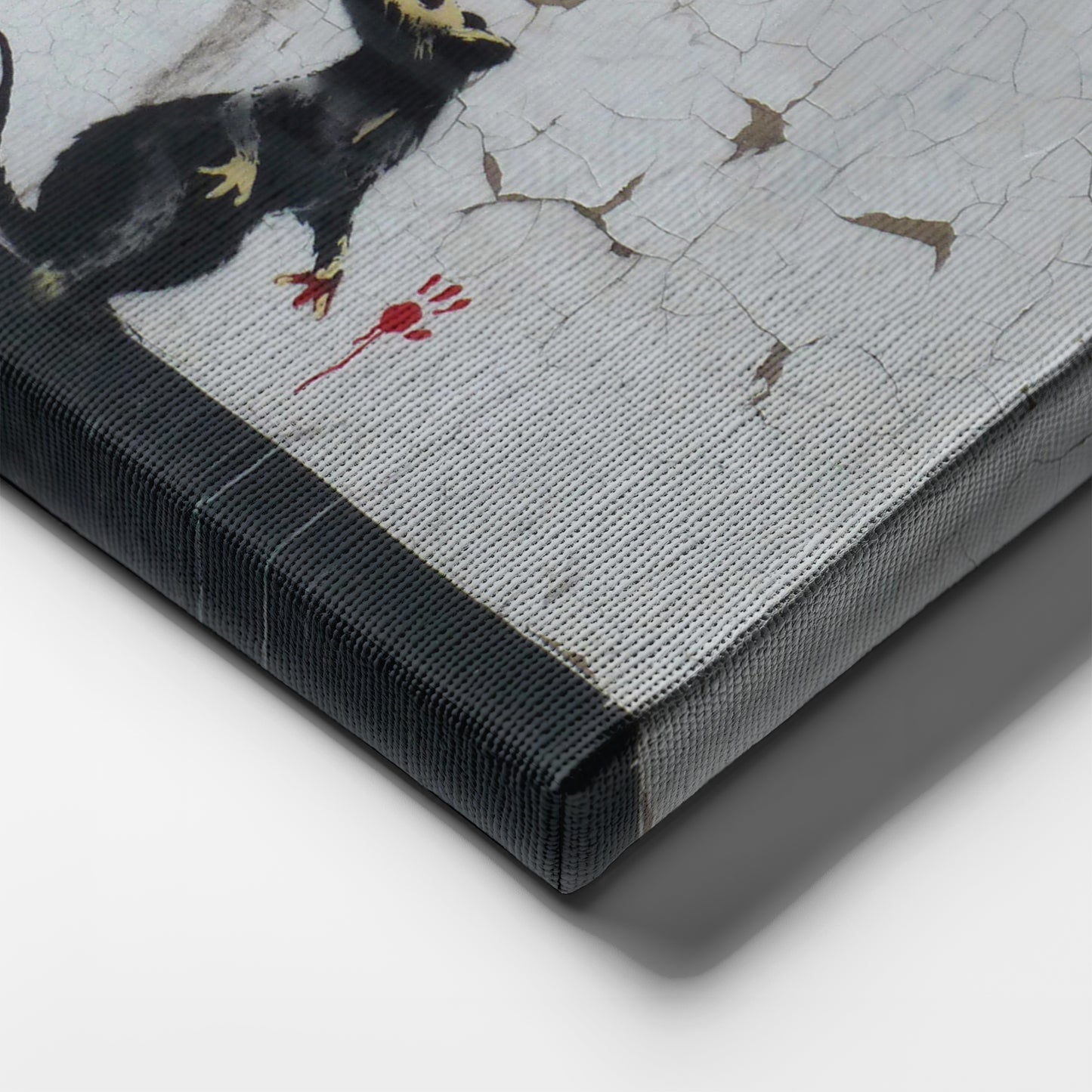 Banksy 'Illegal' Quote Canvas Print - Framed Wall Art