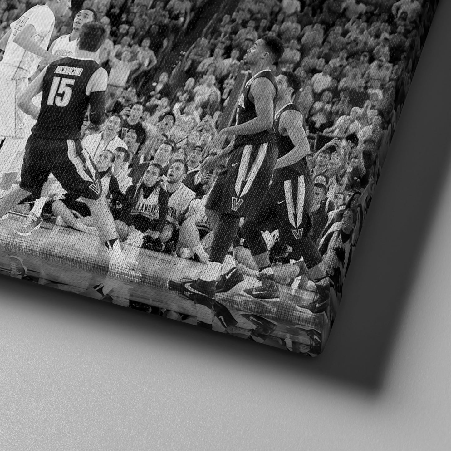 Kris Jenkins Buzzer Beater Villanova vs. North Carolina Canvas Wall Art Decor - NCAA Champion Art