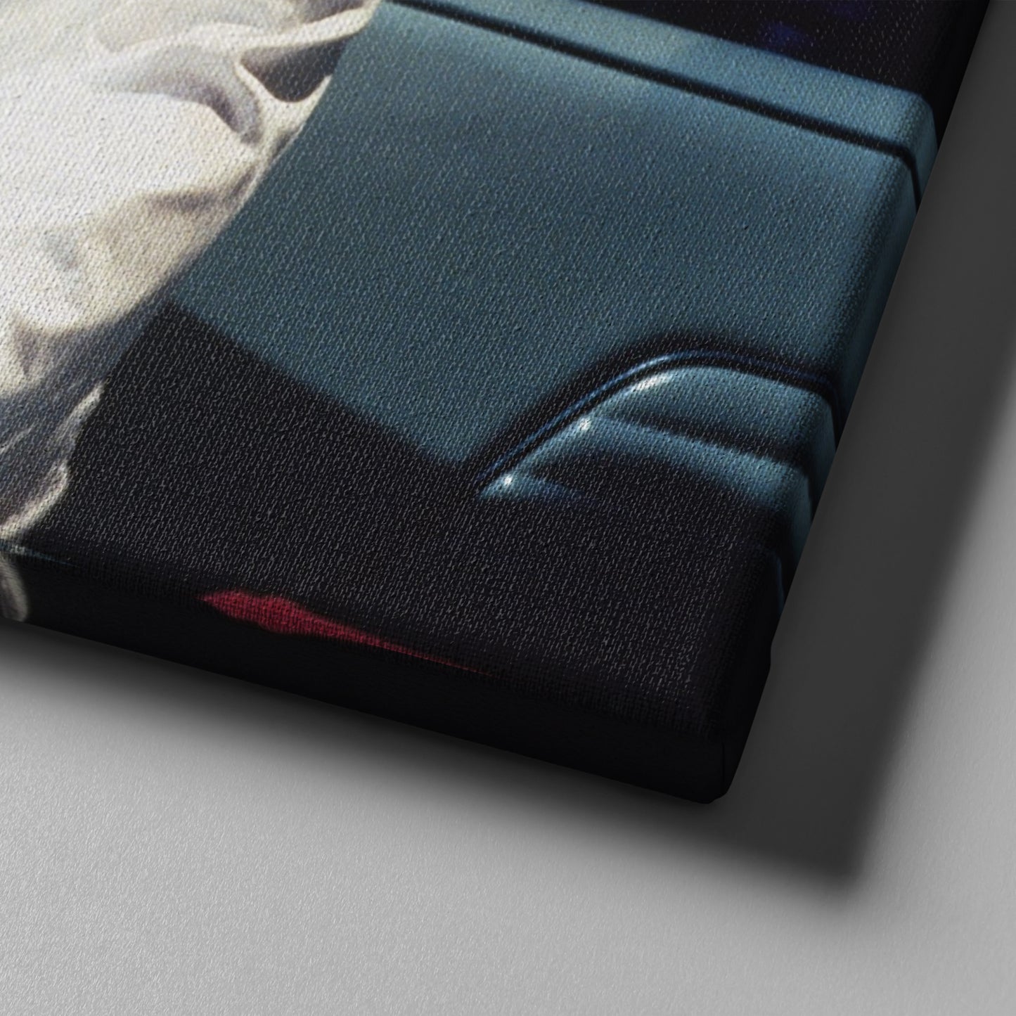 Pulp Fiction Uma Thurman Smoking Canvas Art – Legendary Movie Moment Decor