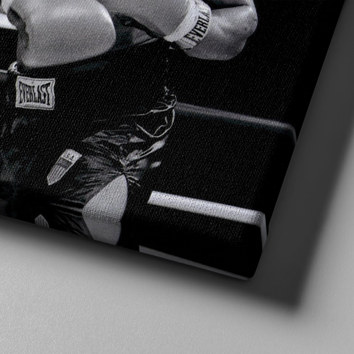 Mike Tyson Boxing Poster with Sign – Canvas Art Wall Decor