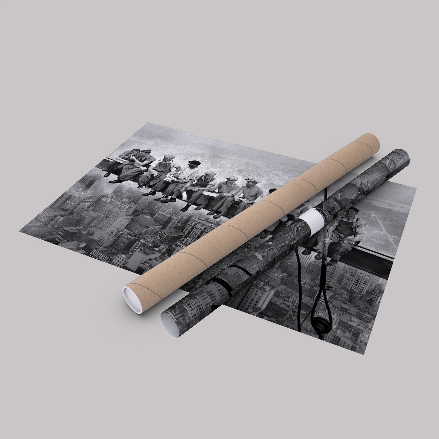 Lunch atop a Skyscraper New York Canvas Wall Art – Iconic Worker Print