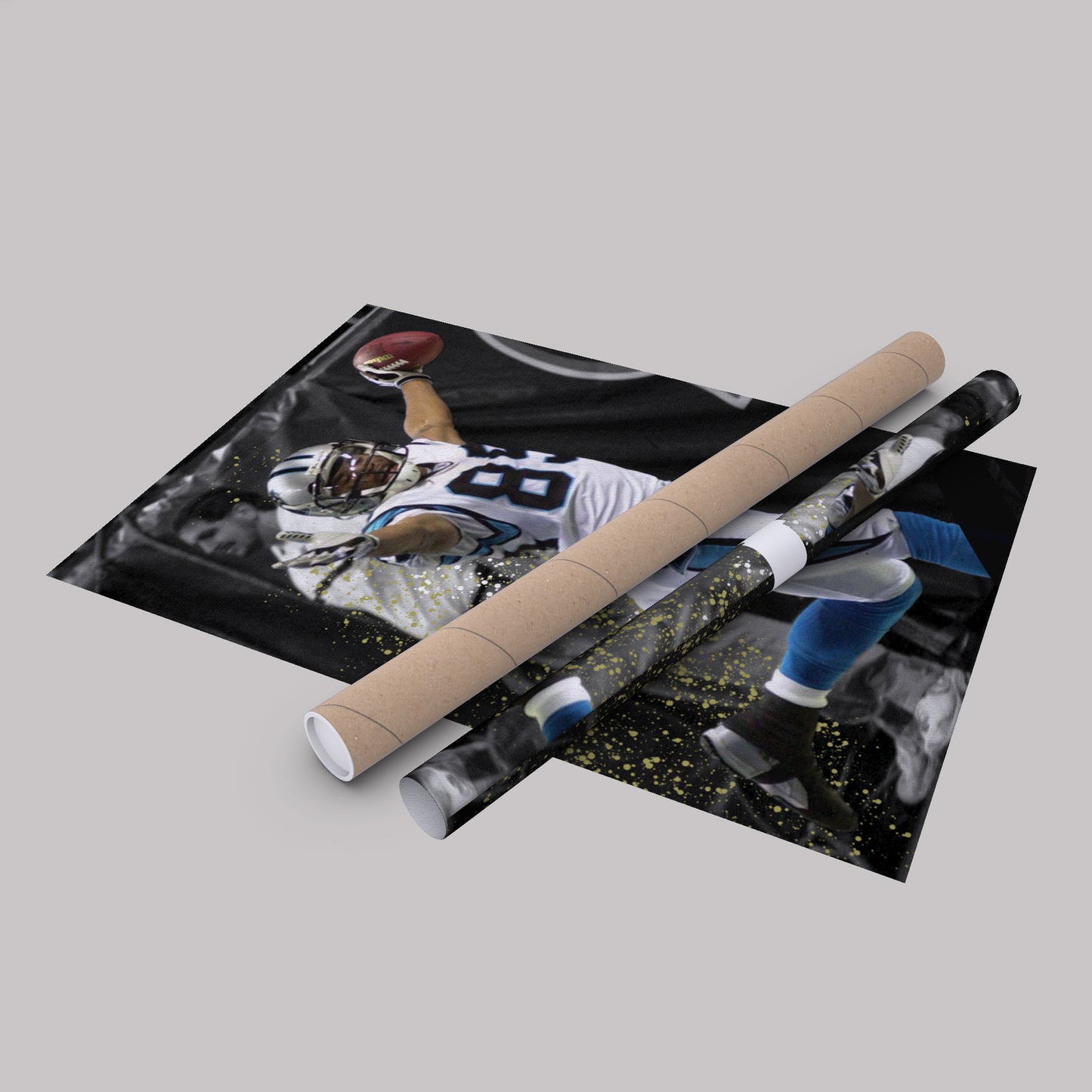 Smith's Game Winning TD Canvas Art - NFL Seahawks vs. Lions