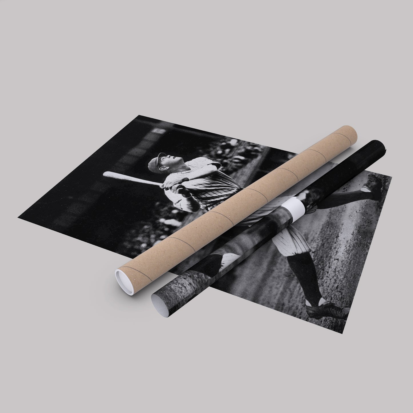 Babe Ruth Classic Baseball Vintage Canvas Wall Art Decor - Timeless Sports Art