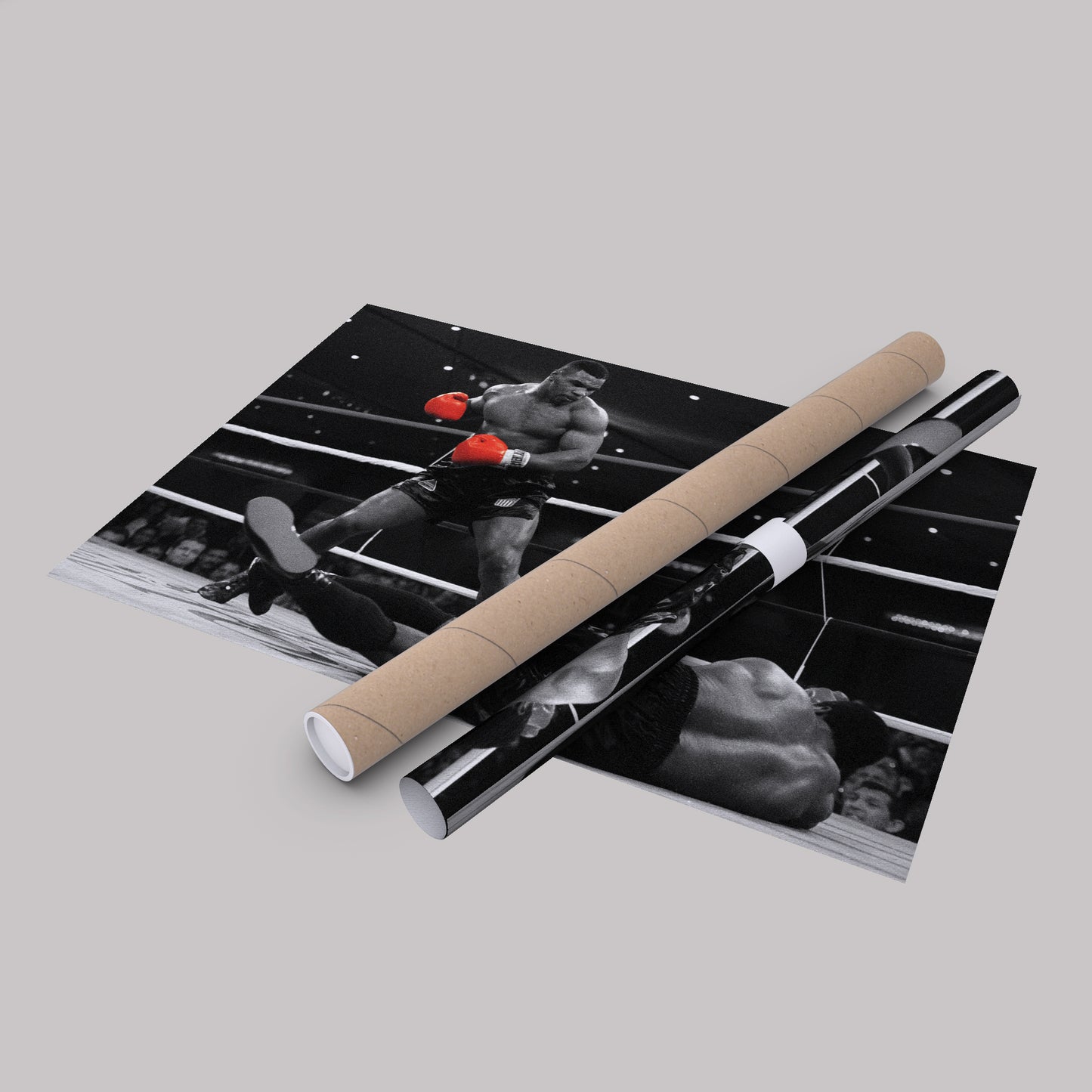 Mike Tyson Boxing Canvas Art – Poster Framed Wall Decor