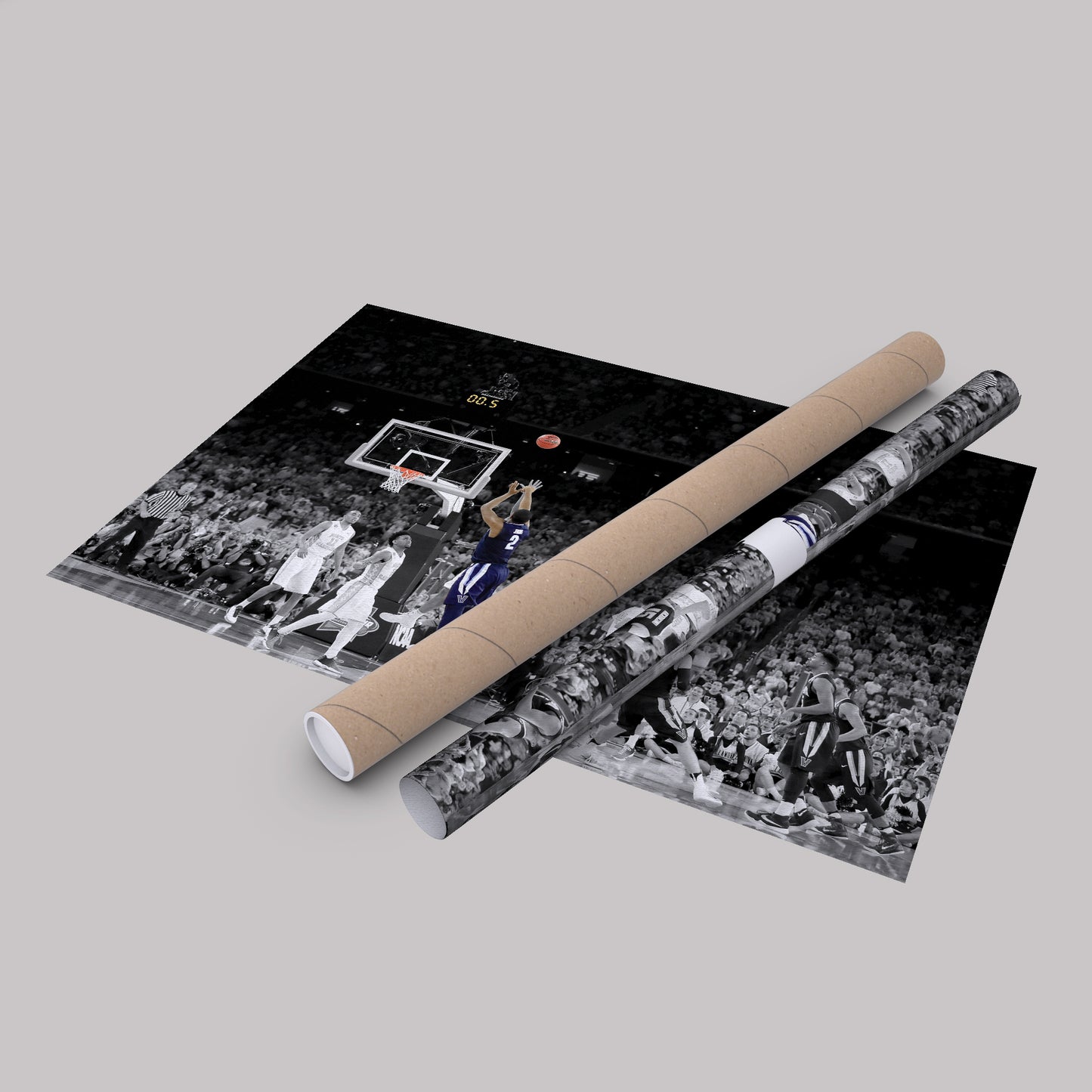 Kris Jenkins Buzzer Beater Villanova vs. North Carolina Canvas Wall Art Decor - NCAA Champion Art