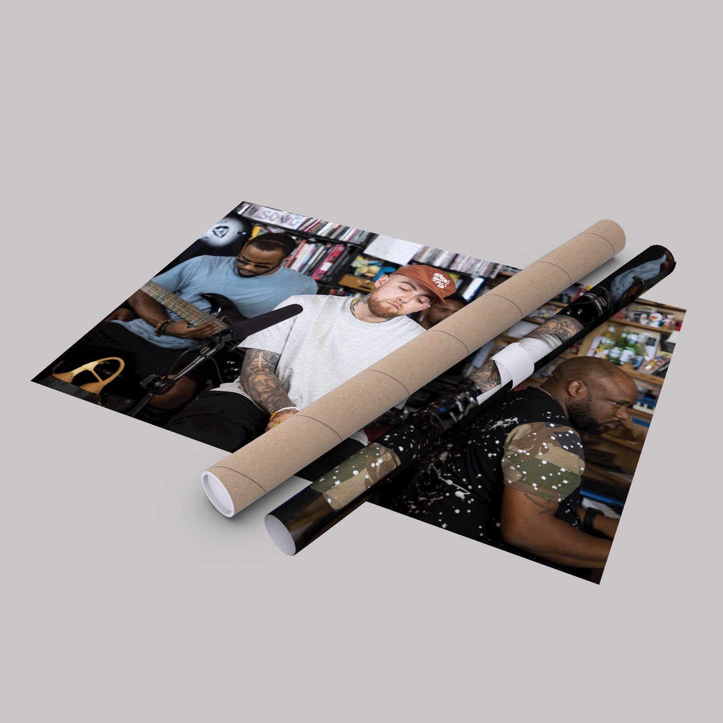 Mac Miller Poster Rapper Canvas Art – A Musical Masterpiece