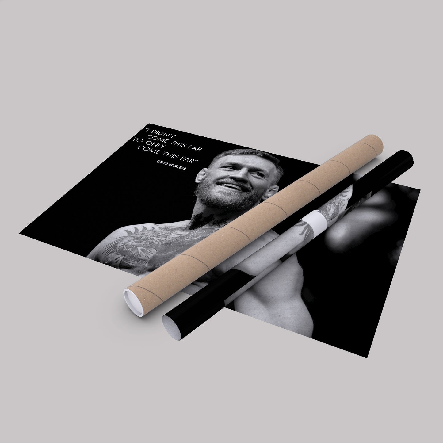 Conor McGregor Quote Canvas Wall Art – Inspirational MMA Print for Home