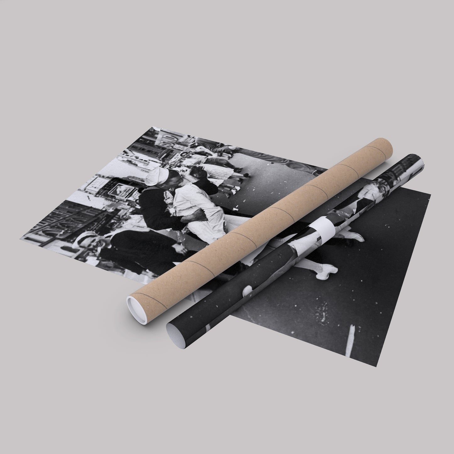 Sailor Kissing Nurse - Times Square New York Celebration Canvas Wall Art