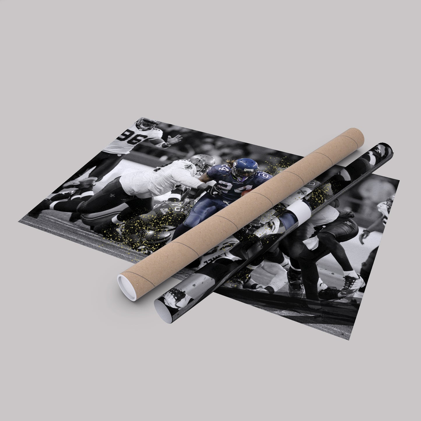 The Beast Quake Seattle Seahawks Canvas Art - NFL Sports Decor Poster