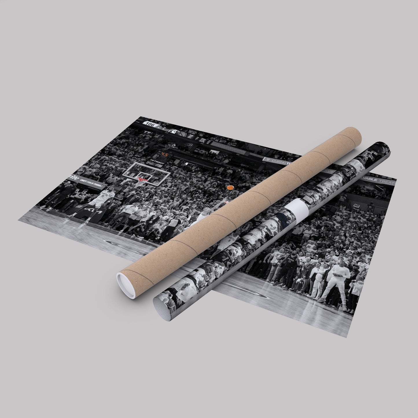 Luka Doncic Game-Winning 3-Pointer – Mavericks Canvas Wall Art Framed Decor