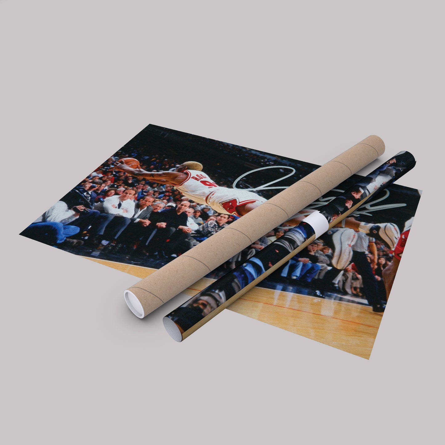 Dennis Rodman Chicago Bulls Canvas Wall Art – NBA Basketball Legend Art