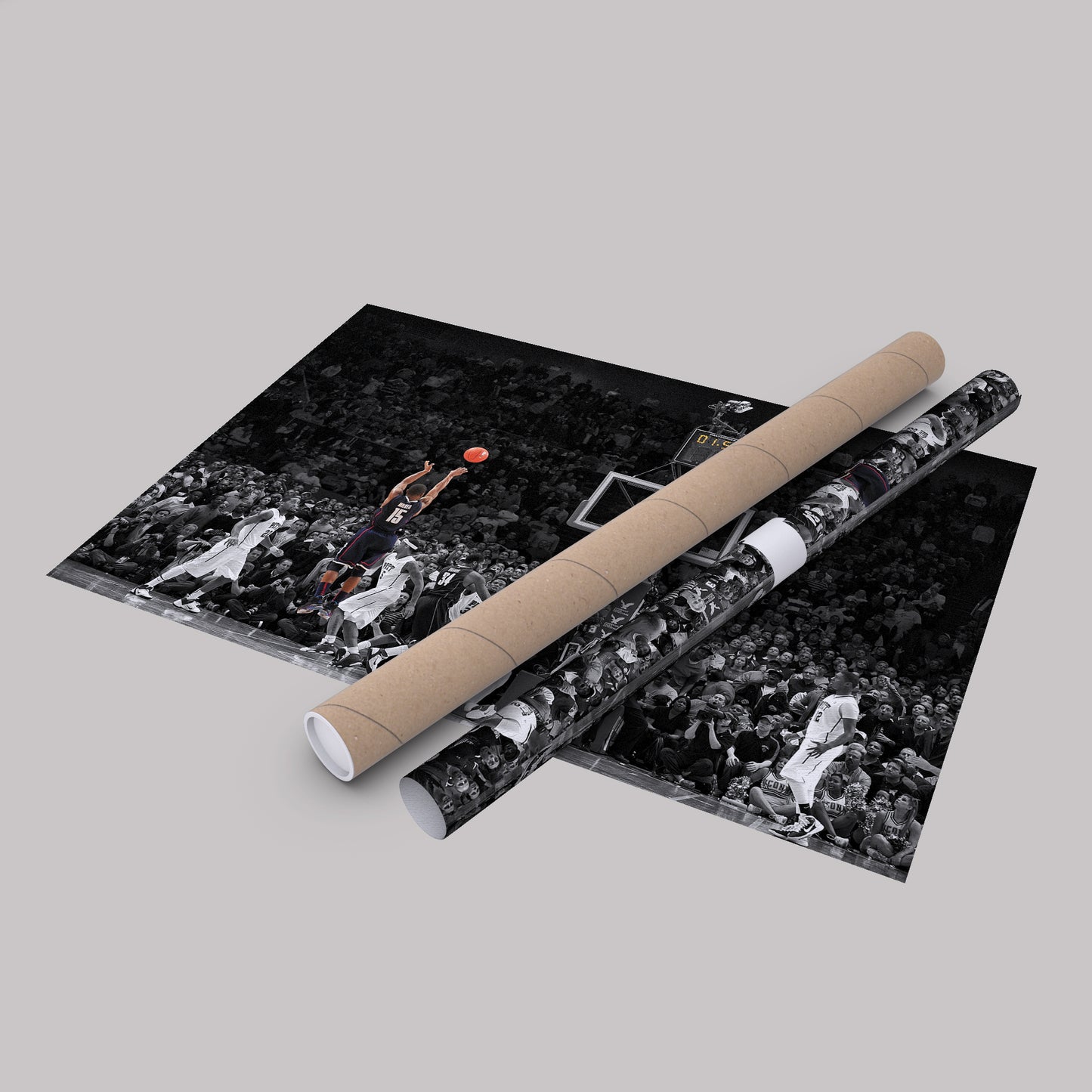 Kemba Walker Buzzer-Beater vs Pitt Canvas Wall Art Decor - NCAA Basketball Icon Art