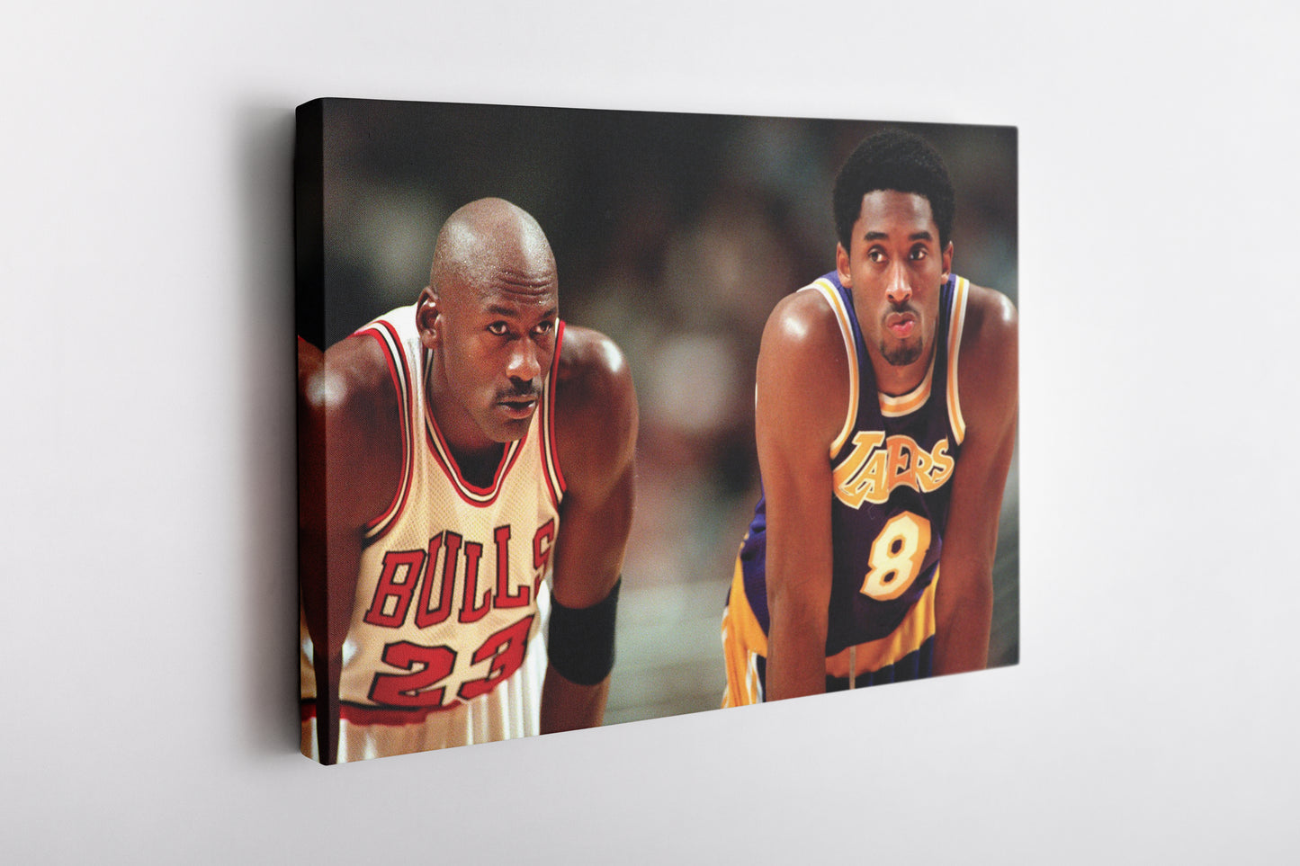Michael Jordan Kobe Bryant Poster NBA Legends Canvas Poster Wall Art Print Home Decor Framed Art