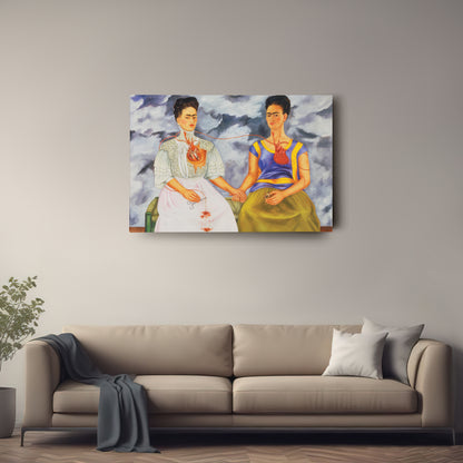 Frida Kahlo Canvas Wall Art – Timeless Painter Portrait Decor