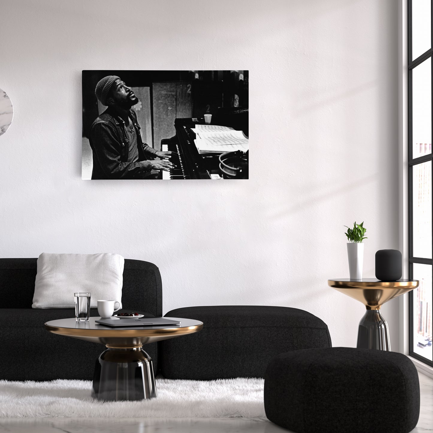 Marvin Gaye - Iconic Canvas Wall Art Decor for Music Lovers