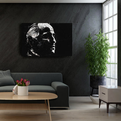 The Godfather - Vito Corleone Marlon Brando Canvas Wall Art Decor