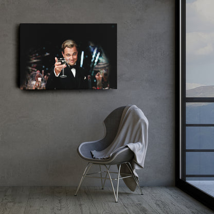 The Great Gatsby - Leonardo DiCaprio Movie Canvas Wall Art Decor