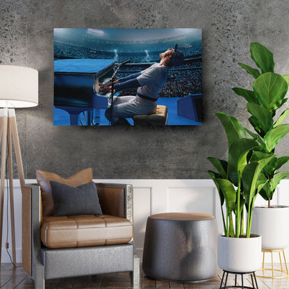 Elton John Concert Poster – Iconic Singer Canvas Wall Art