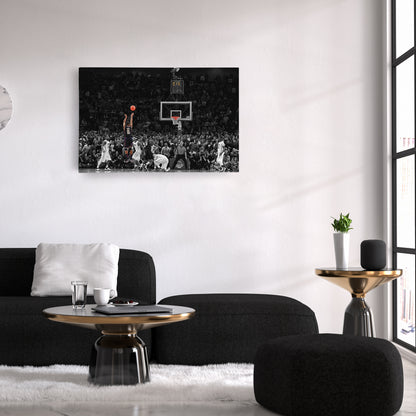 Kemba Walker Buzzer-Beater vs Pitt Canvas Wall Art Decor - NCAA Basketball Icon Art