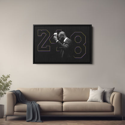Mamba Out – 248- Legend – Kobe Bryant Canvas Art – A Basketball Legacy