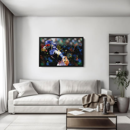 Fernando Tatis Jr. San Diego Padres MLB Canvas Wall Art – Baseball Star Poster