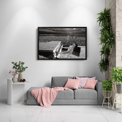 Elton John Dodger Stadium Poster – Canvas Wall Art Home Decor