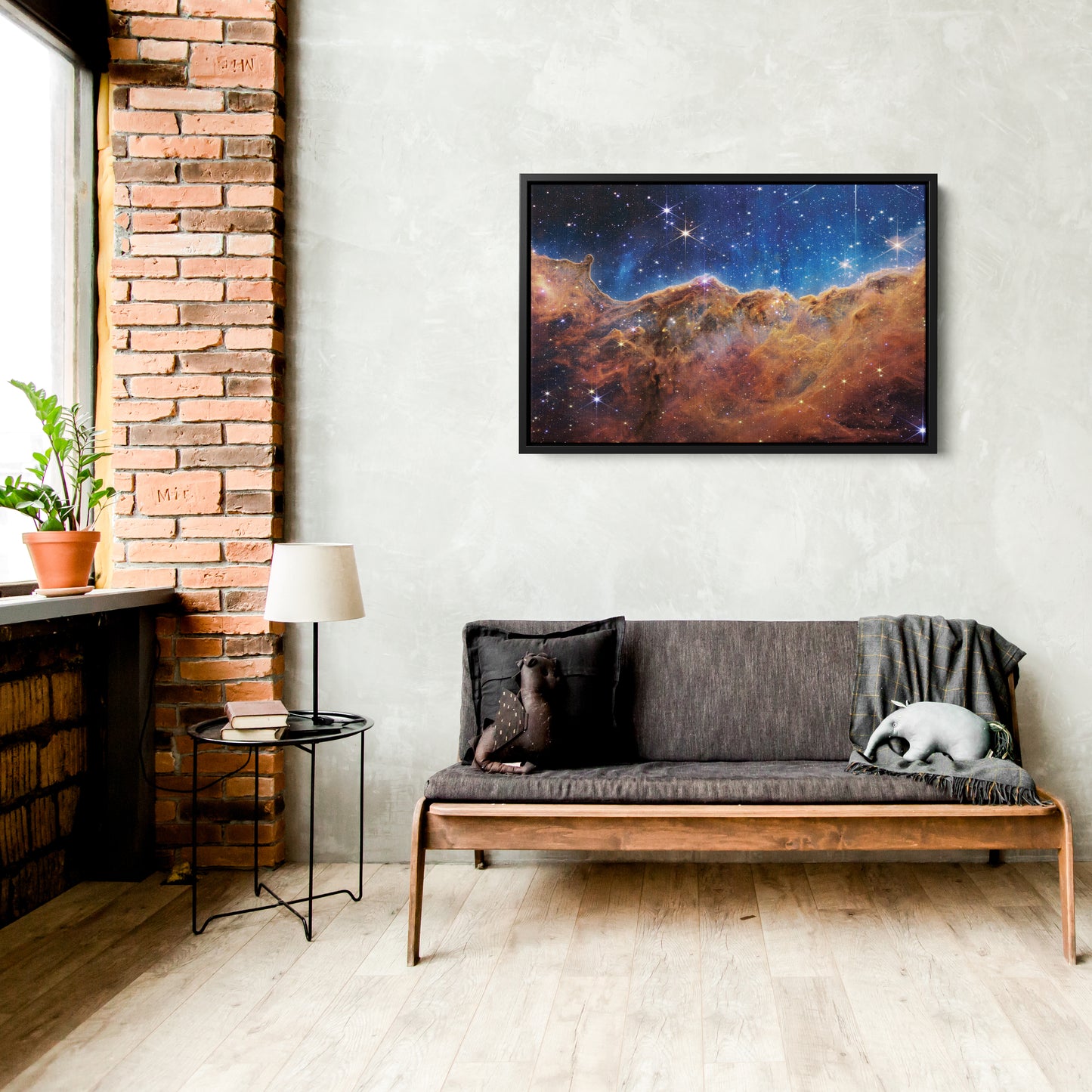 Carina Nebula NASA Deep Field Canvas Wall Art Decor - Stunning Space Art