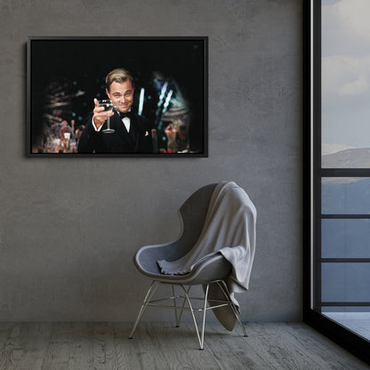 The Great Gatsby - Leonardo DiCaprio Movie Canvas Wall Art Decor