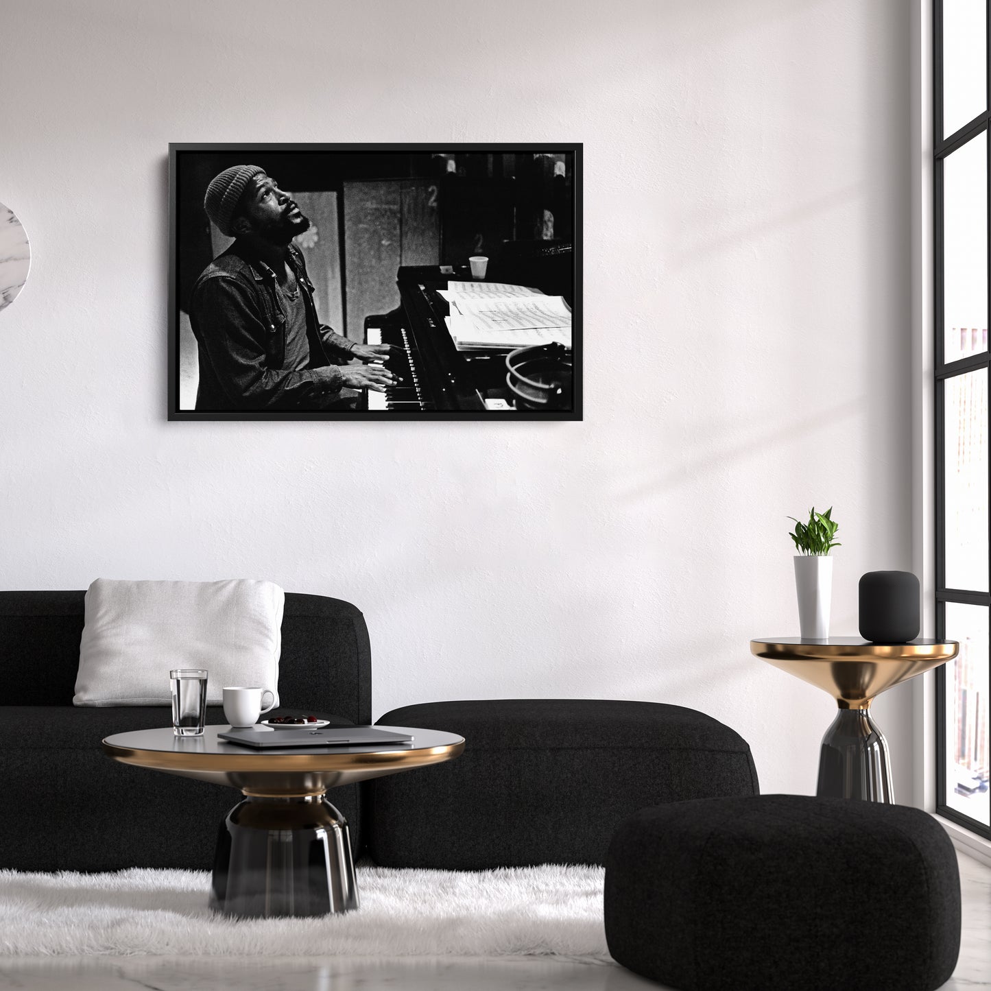 Marvin Gaye - Iconic Canvas Wall Art Decor for Music Lovers