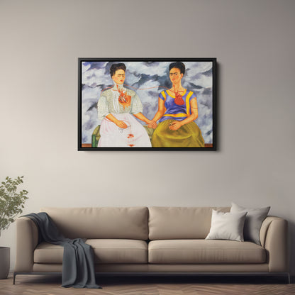Frida Kahlo Canvas Wall Art – Timeless Painter Portrait Decor