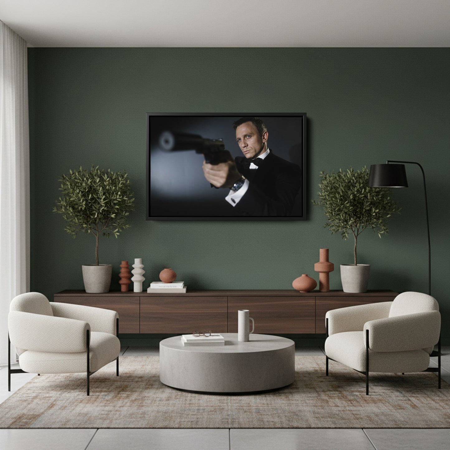 James Bond Daniel Craig Canvas Wall Art – The Modern James Bond Poster