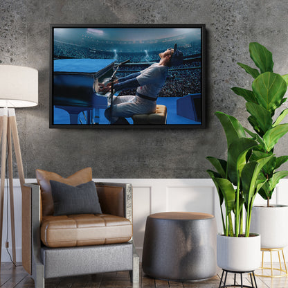 Elton John Concert Poster – Iconic Singer Canvas Wall Art