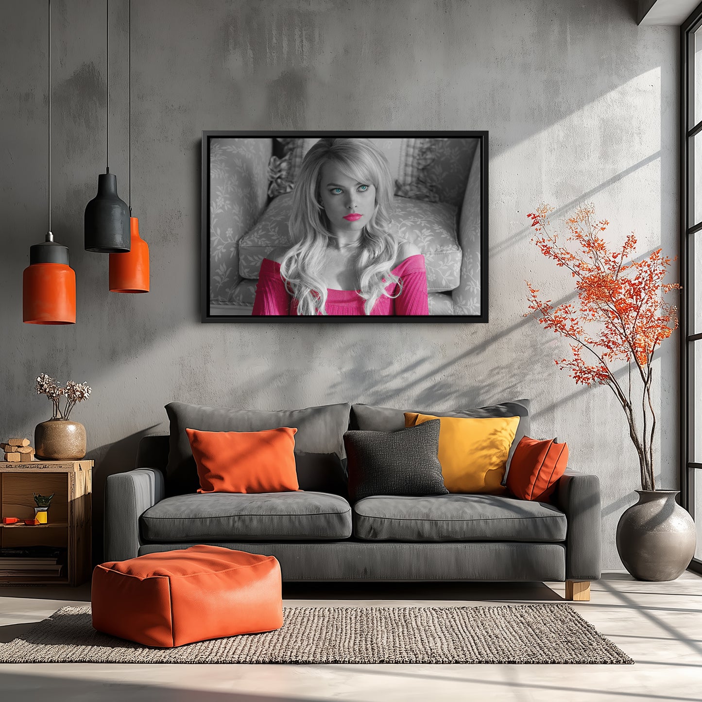 Margot Robbie Poster Wolf of Wall Street Canvas Art – A Cinematic Icon