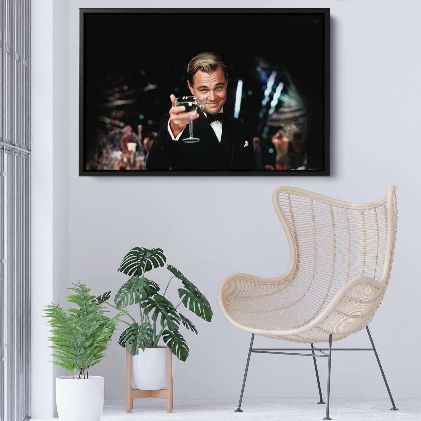 The Great Gatsby - Leonardo DiCaprio Movie Canvas Wall Art Decor