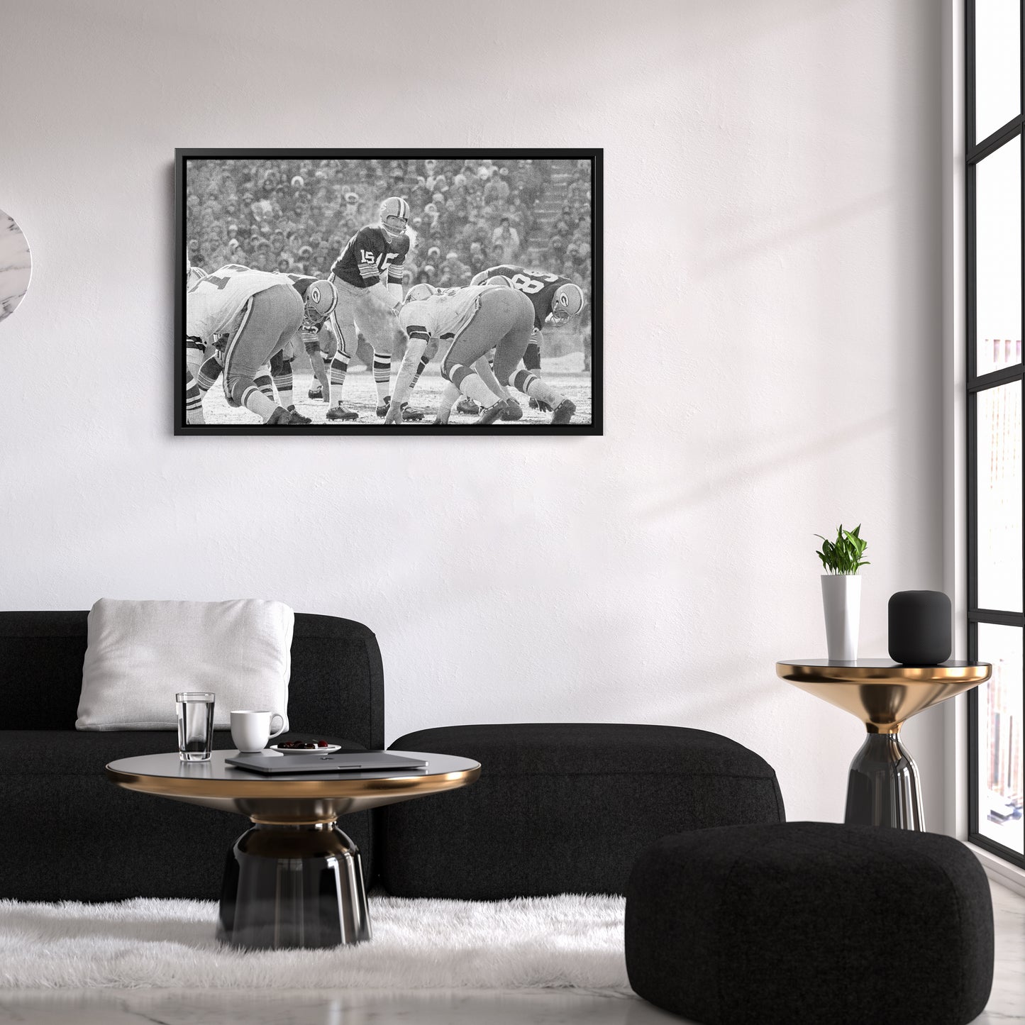 The Ice Bowl Packers vs. Cowboys Canvas Art - NFL Sports Wall Print