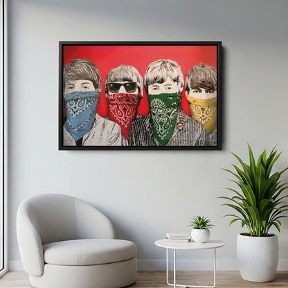 The Beatles - Legendary Music Group Canvas Wall Art Decor