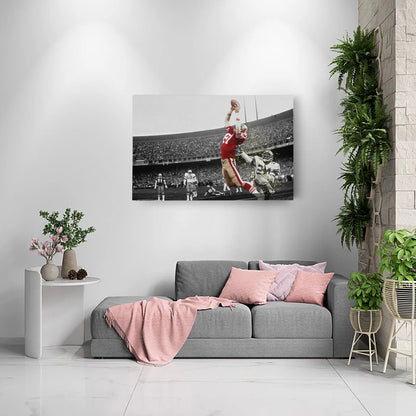 The Catch 49ers vs. Cowboys Canvas Art - NFL Football Wall Decor