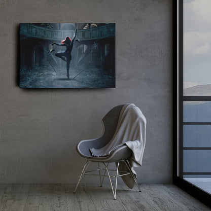 Black Widow Poster Marvel - Canvas Wall Art Decor