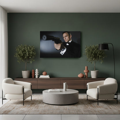 James Bond Daniel Craig Canvas Wall Art – The Modern James Bond Poster