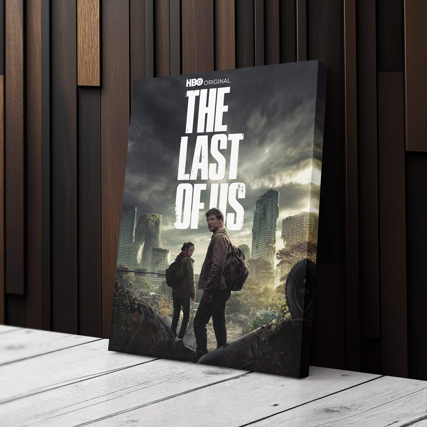 The Last of Us Movie Poster Canvas Art - Video Game Wall Decor Print