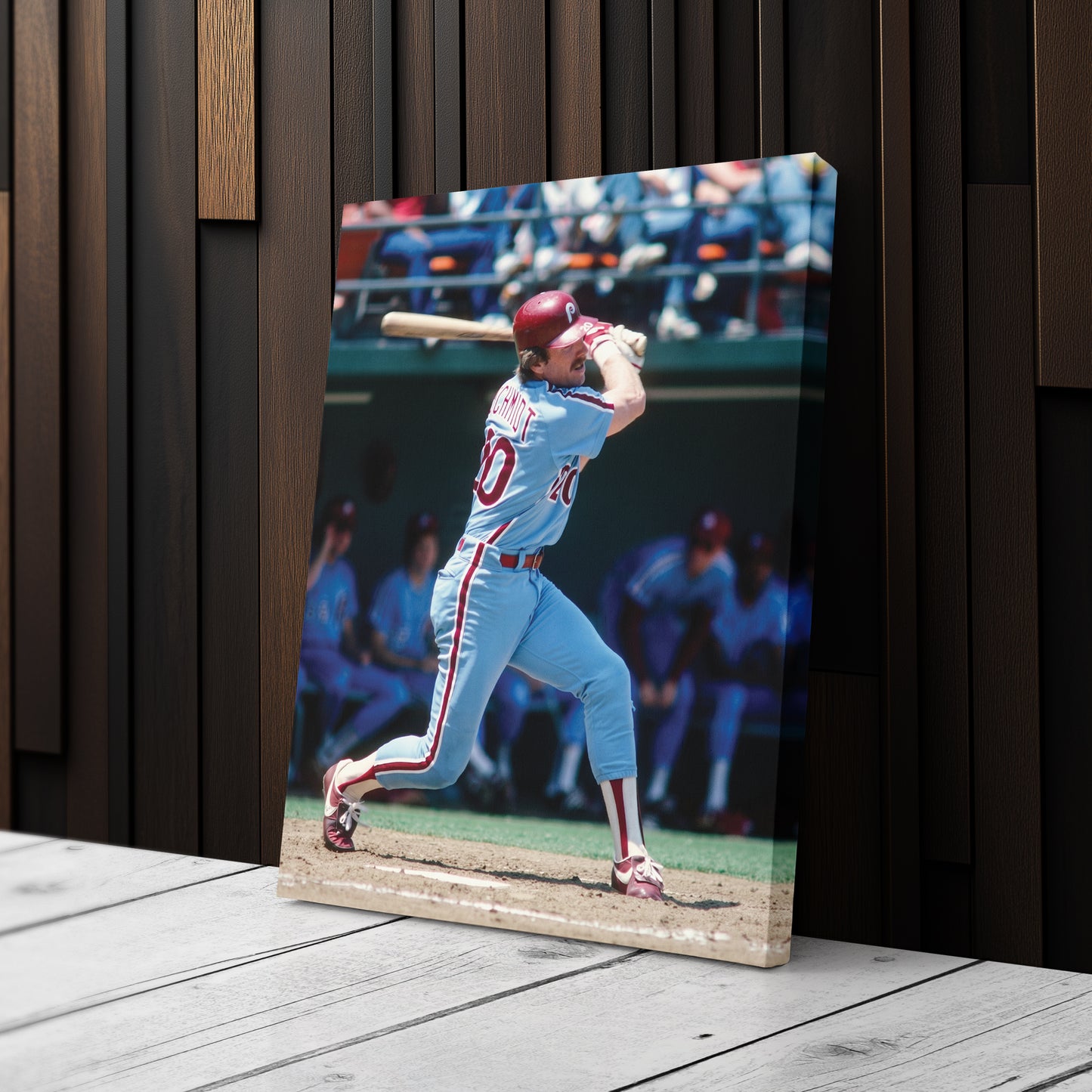 Mike Schmidt Philadelphia Phillies Canvas Print – MLB Wall Art