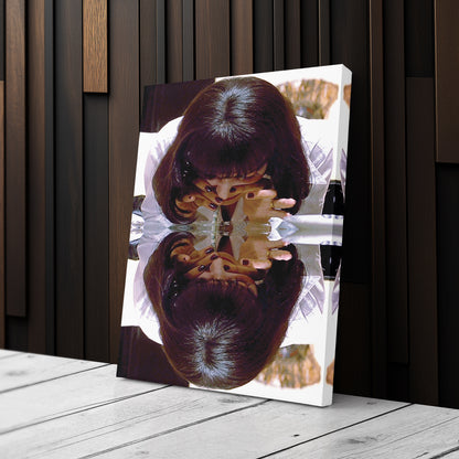 Pulp Fiction Movie Scene Poster – Canvas Wall Art Framed Home Decor