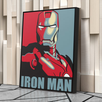 Iron Man The Hope Canvas Wall Art Decor - Marvel Superhero Art