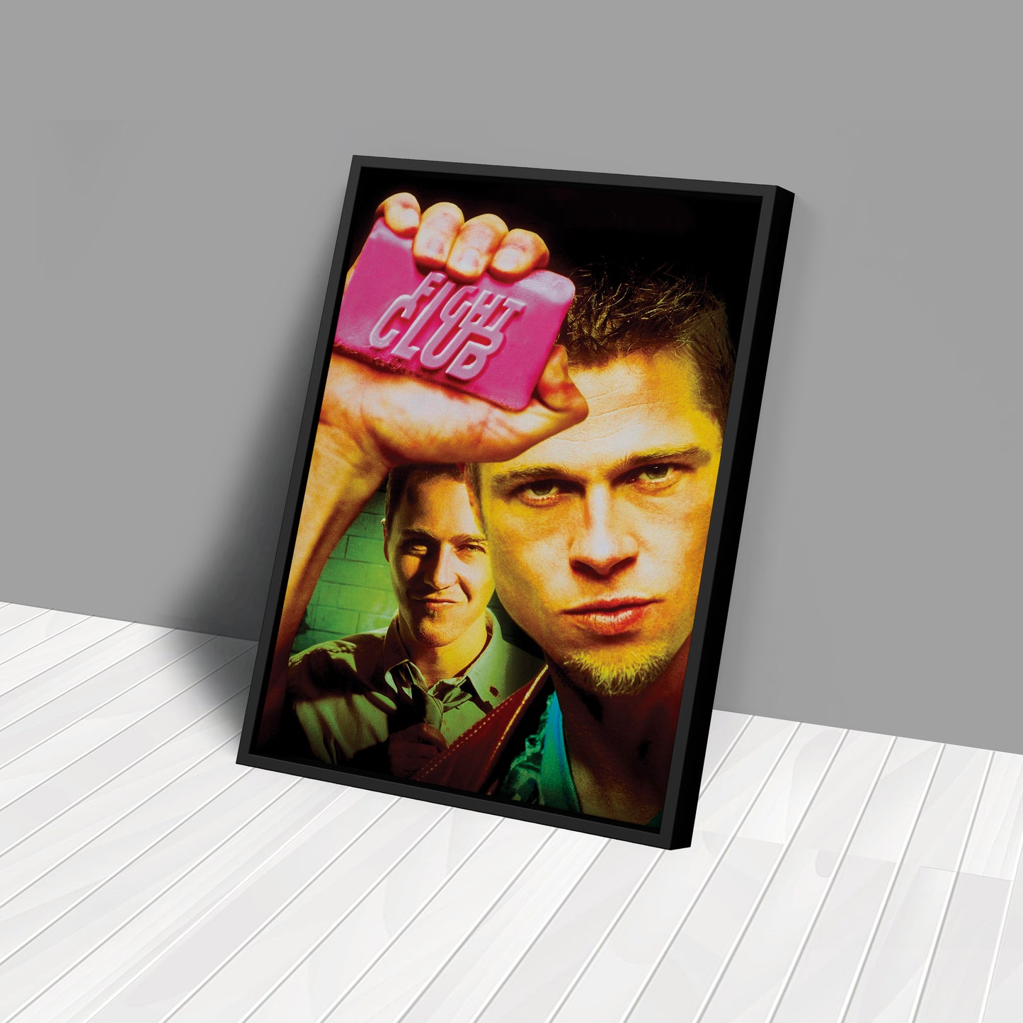 Fight Club Movie Canvas Wall Art – Iconic Movie Poster for Home