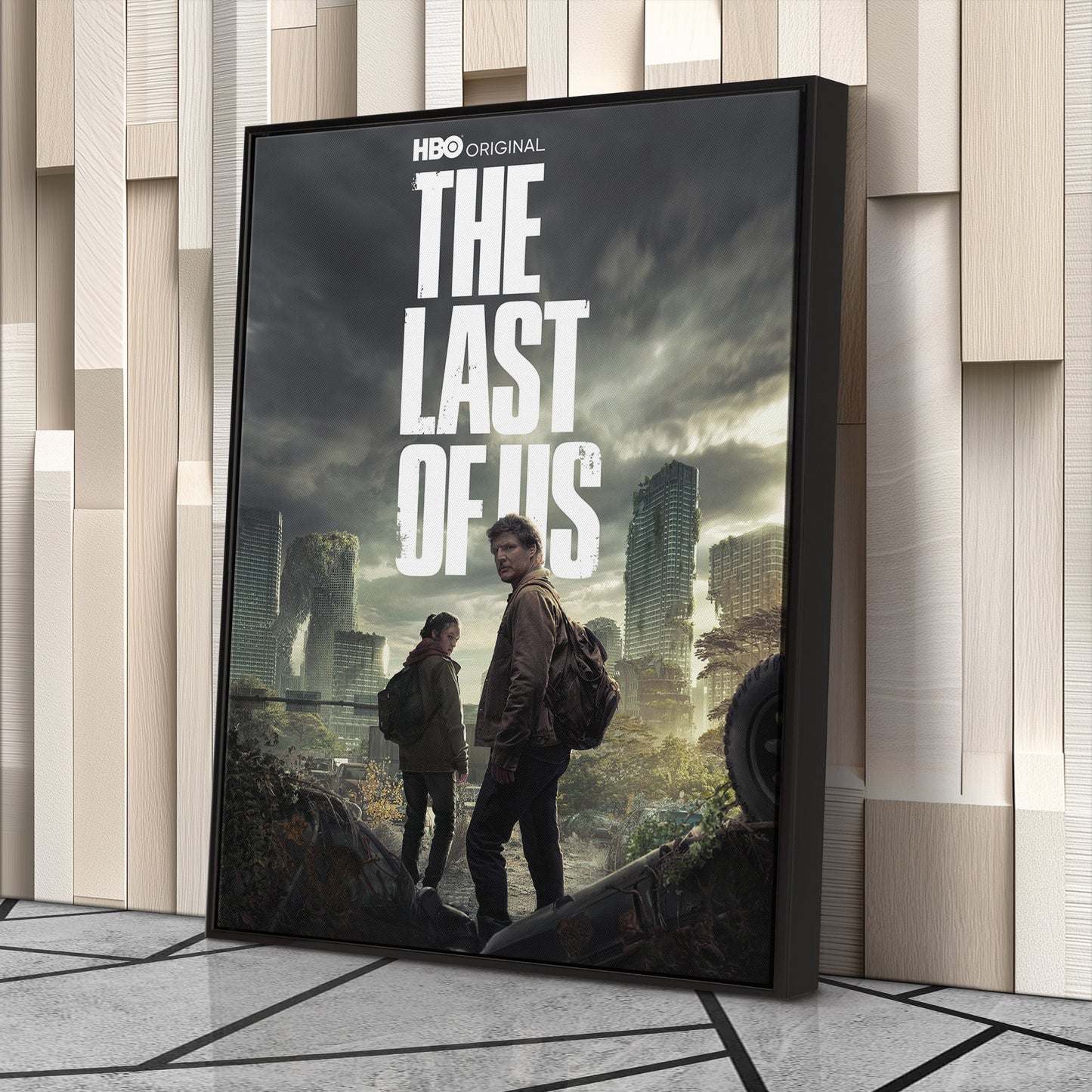 The Last of Us Movie Poster Canvas Art - Video Game Wall Decor Print