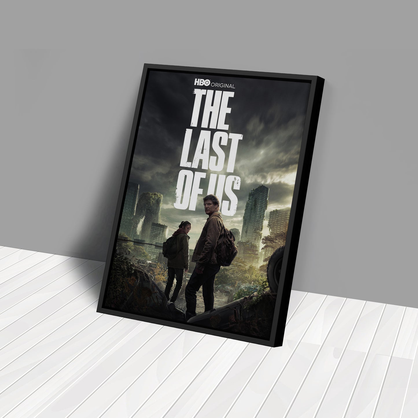 The Last of Us Movie Poster Canvas Art - Video Game Wall Decor Print