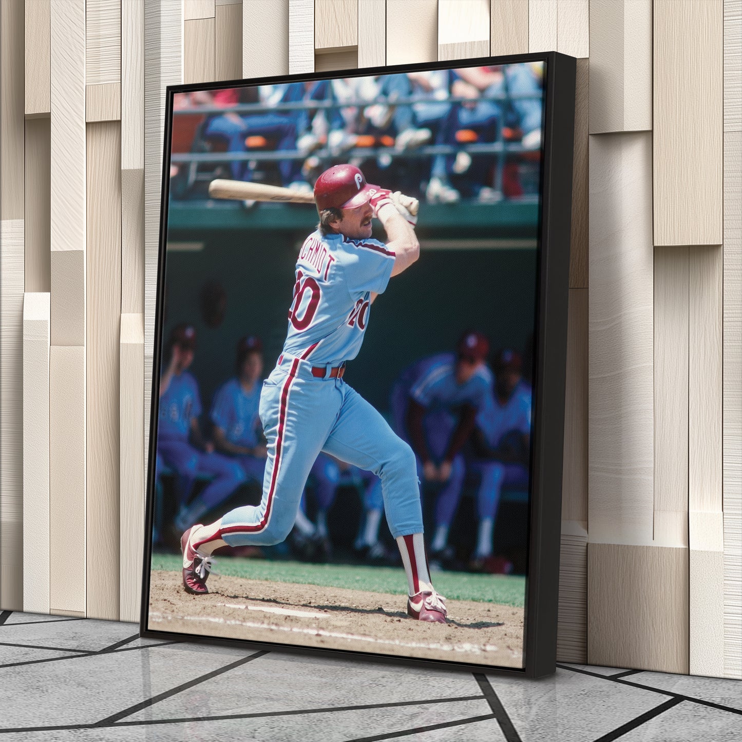 Mike Schmidt Philadelphia Phillies Canvas Print – MLB Wall Art