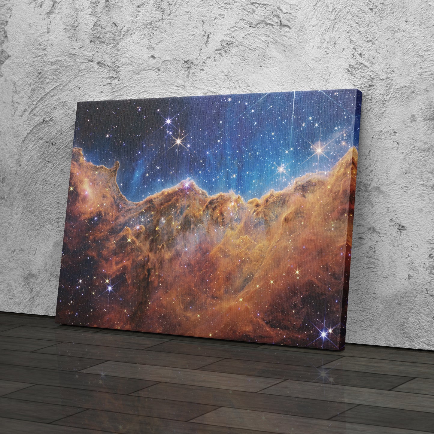 Carina Nebula NASA Deep Field Canvas Wall Art Decor - Stunning Space Art