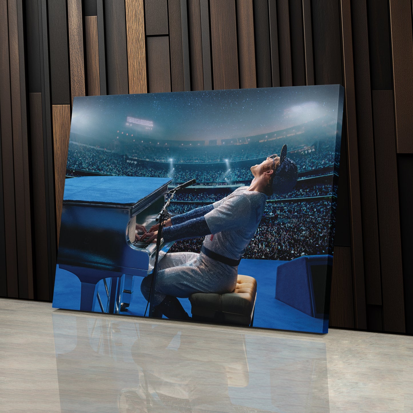 Elton John Concert Poster – Iconic Singer Canvas Wall Art